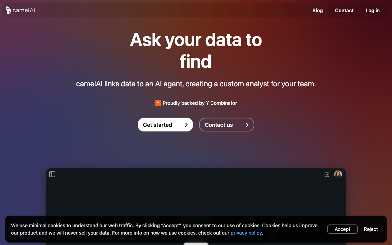 camelAI: AI Data Analyst