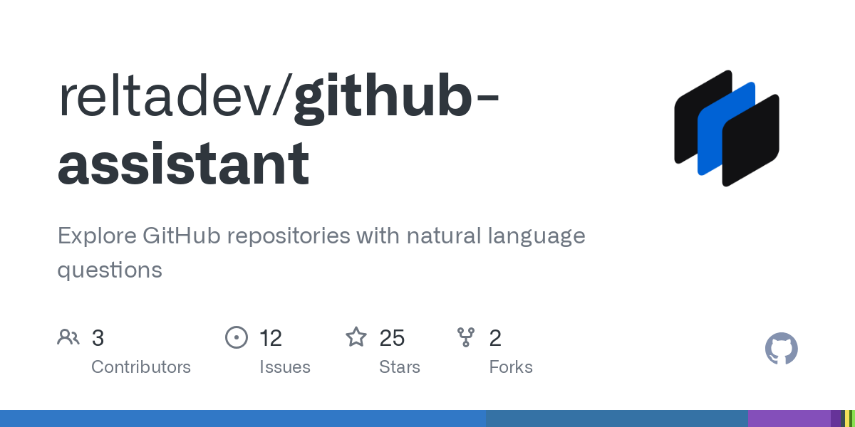 Explore GitHub repositories with natural language questions