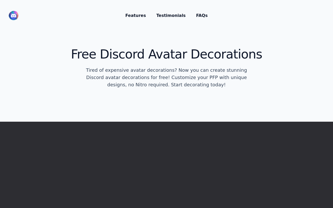 Free Discord Avatar Decorations - Customize Your PFP with Ease