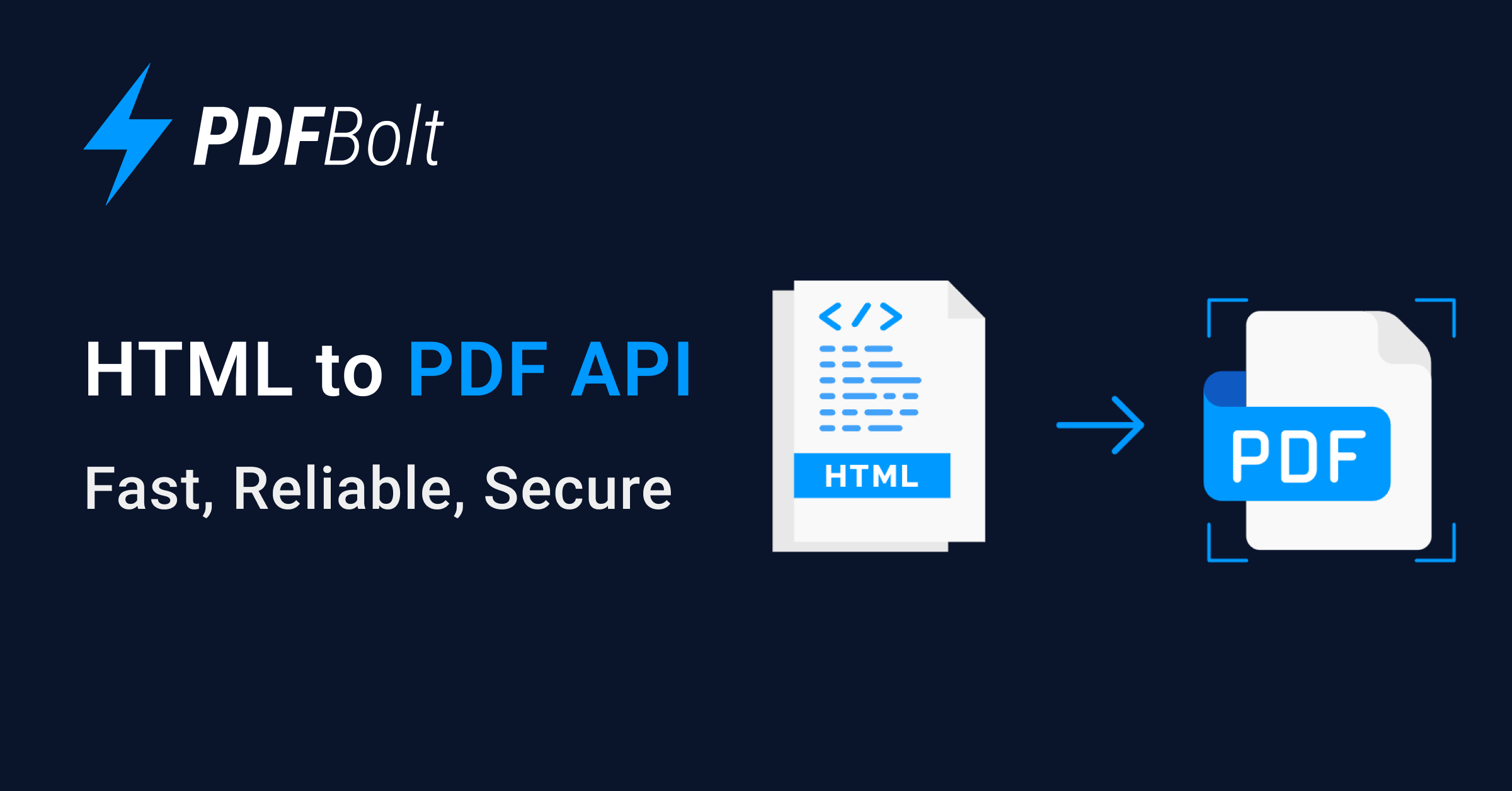 HTML to PDF API | PDFBolt