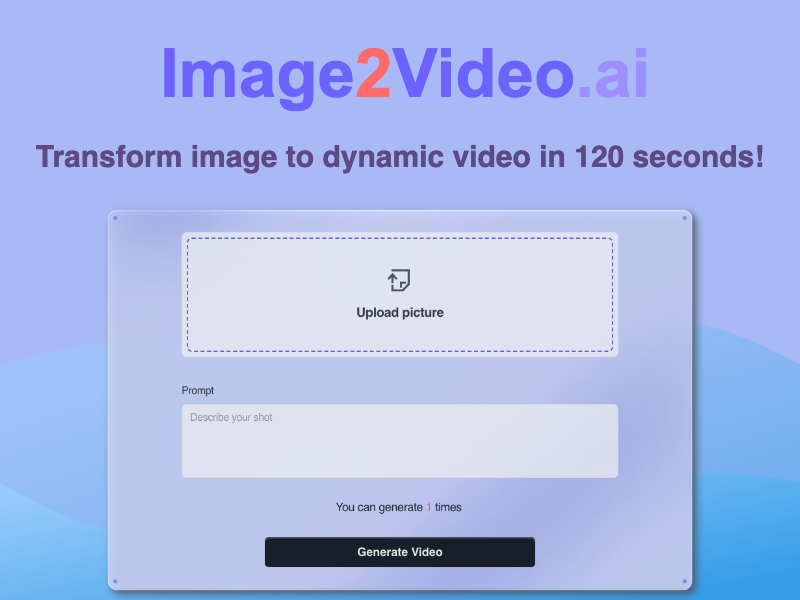 Image to Video AI: Create Videos from Photos, AI Video Maker