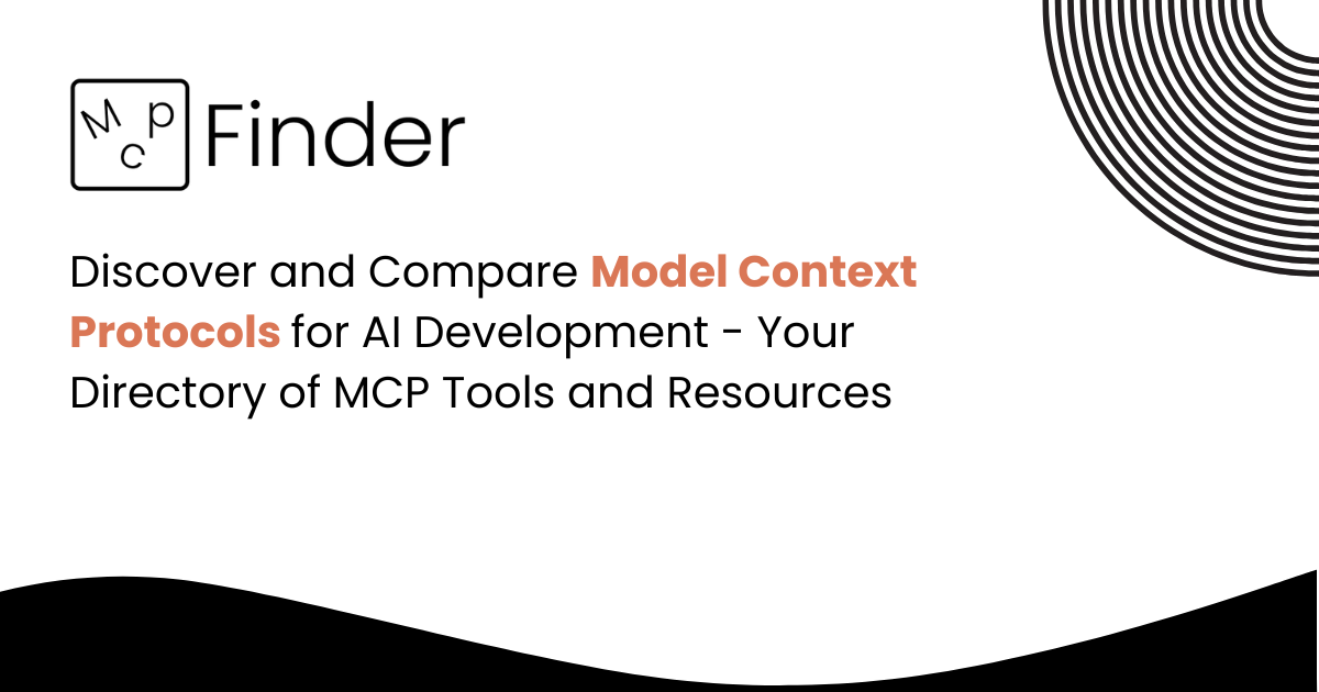 Model Context Protocol Finder - AI Development Tools