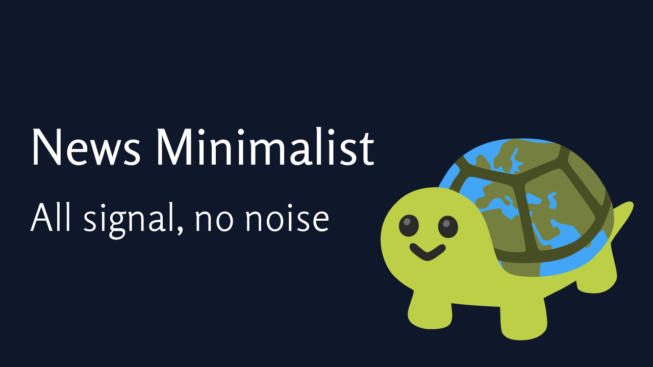 News Minimalist  All news ranked by significance