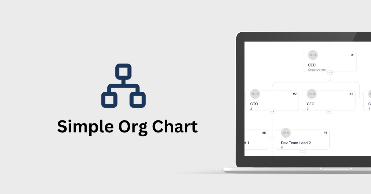 Simple Org Chart - Visualize your organization structure