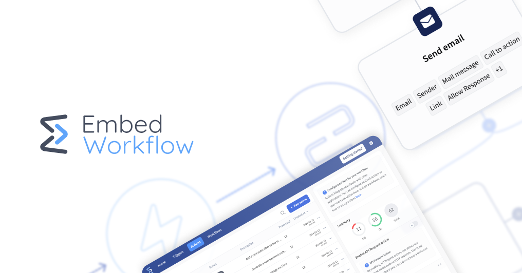 Simple workflow builder embedded in your application | Embed Workflow