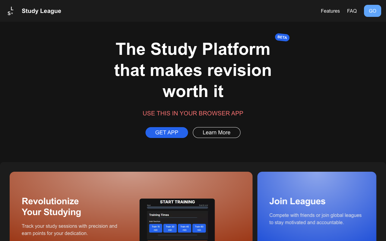 Study League - Rewarding Revision