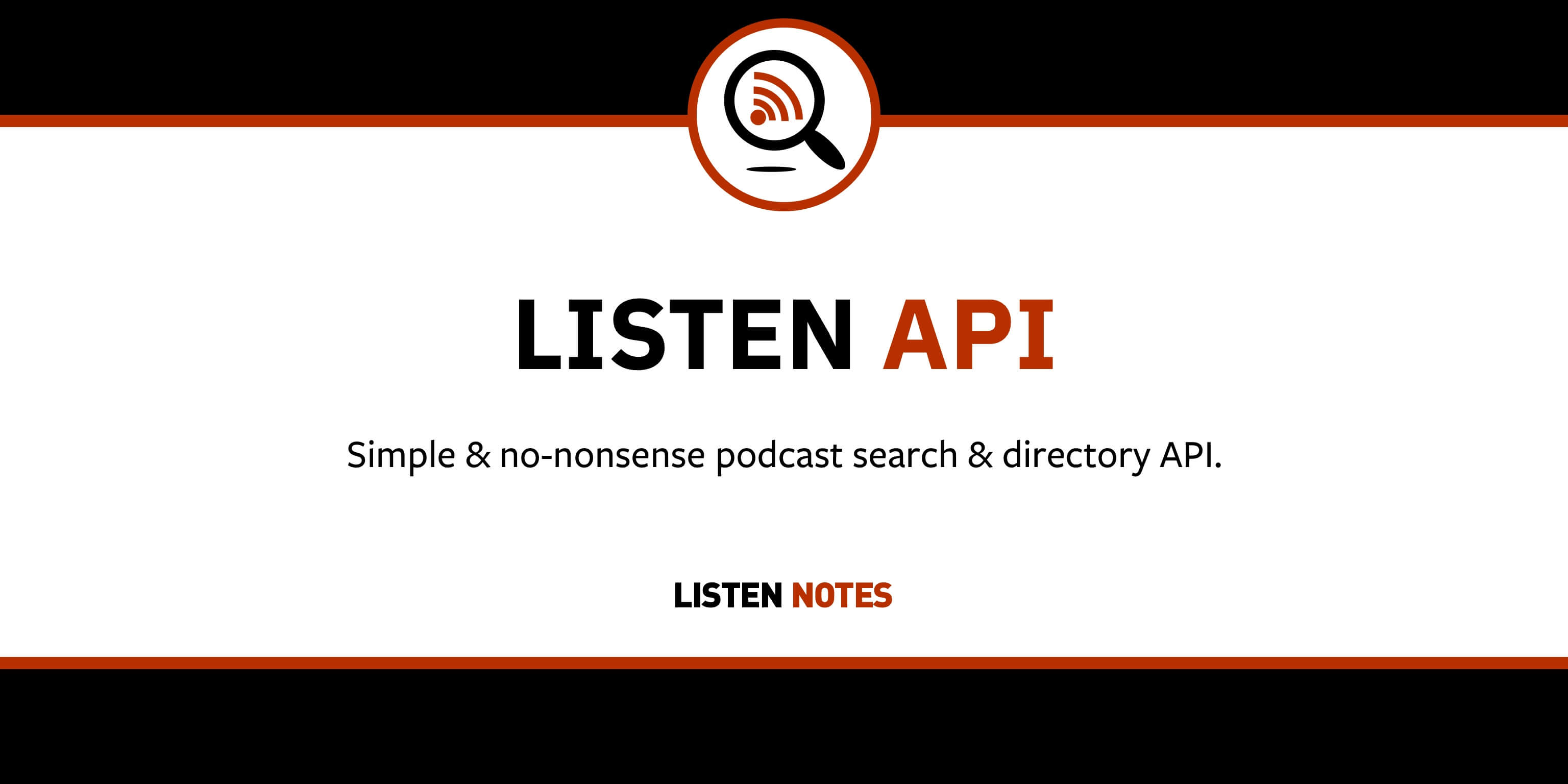 The Best Podcast API for Search, Directory, and Insights