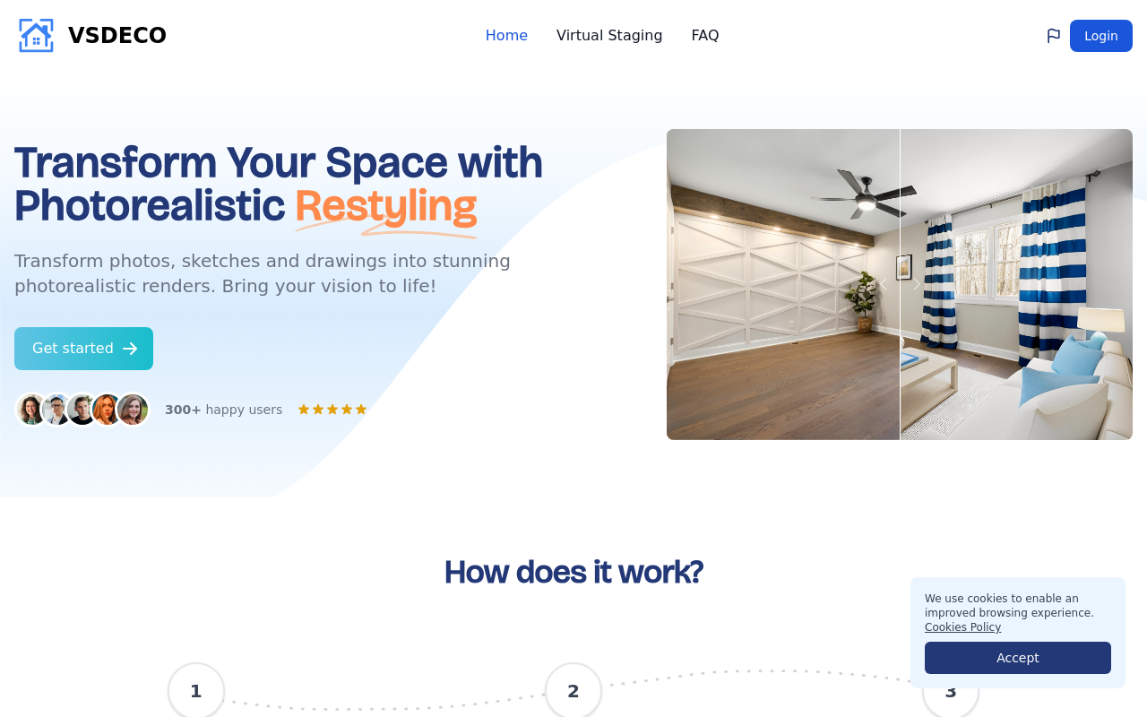 VSDECO - Virtual Home Staging, Interior Design ideas generator