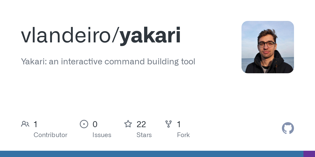 Yakari: an interactive command building tool