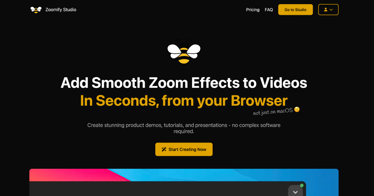 Zoomify Studio - Add Smooth Zooms to Your Videos